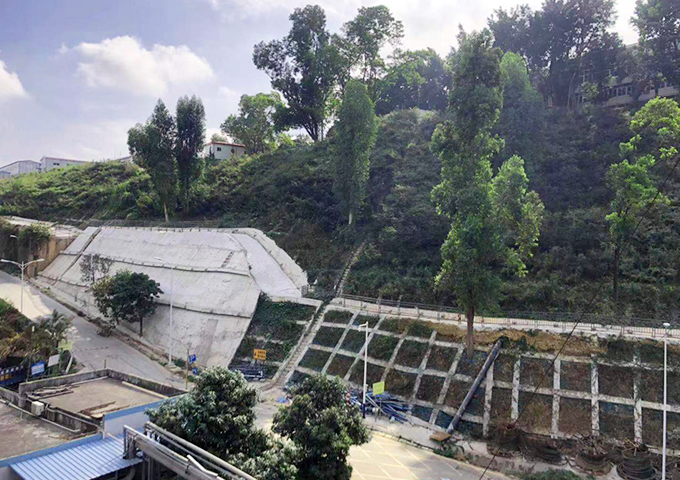深圳市下坪固體廢棄物填埋場邊坡治理搶險救災(zāi)工程3