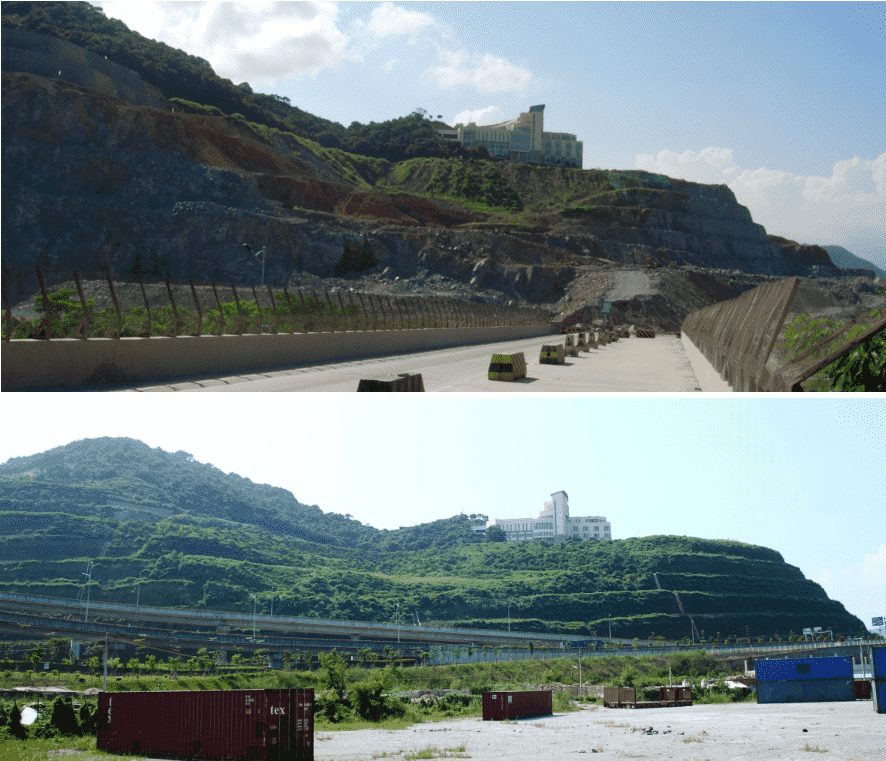 深圳市東部沿海高速公路-蓮塘至鹽田段梧桐山道立交路塹邊坡地質(zhì)災(zāi)害治理工程勘查、設(shè)計(jì)